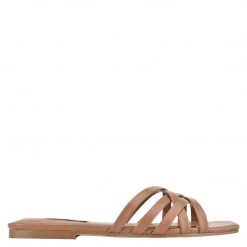 Nine West Halen Flat Slide Sandals Mules & Slides