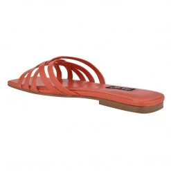 Nine West Halen Flat Slide Sandals Color Pop