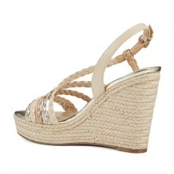 Nine West Weave Got You Halsee Espadrille Wedge Sandals