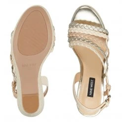 Nine West Weave Got You Halsee Espadrille Wedge Sandals