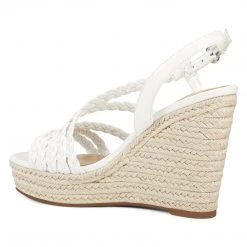 Nine West Halsee Espadrille Wedge Sandals Weave Got You