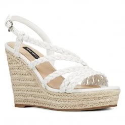 Nine West Halsee Espadrille Wedge Sandals Weave Got You