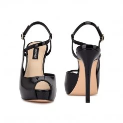 Nine West Y2K Revival Hanken Ankle Strap Platform Sandals