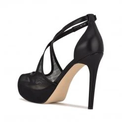 Nine West Hanya Peep Toe Platform Pumps