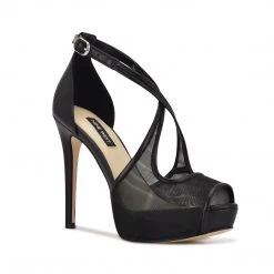 Nine West Hanya Peep Toe Platform Pumps