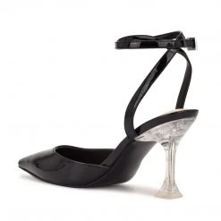 Nine West In The Clear Harlowe Ankle Strap Pumps 9 Nine West In The Clear Harlowe Ankle Strap Pumps