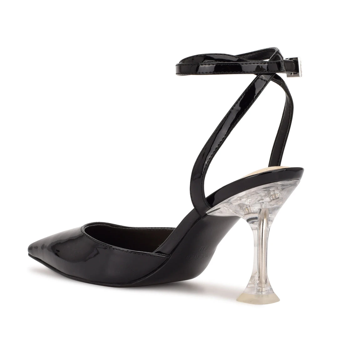 Nine West In The Clear Harlowe Ankle Strap Pumps 5 Nine West In The Clear Harlowe Ankle Strap Pumps