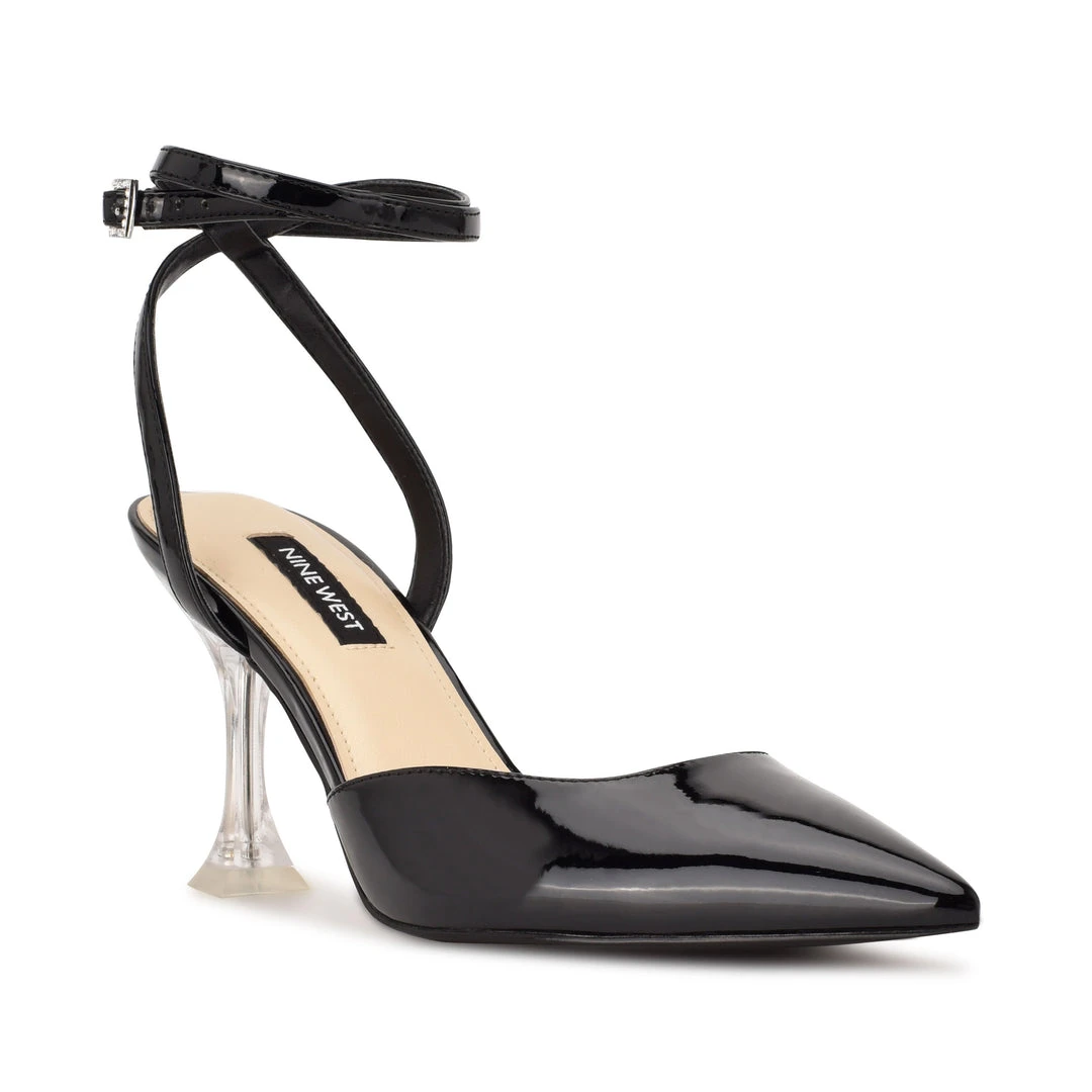 Nine West In The Clear Harlowe Ankle Strap Pumps 4 Nine West In The Clear Harlowe Ankle Strap Pumps