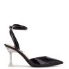 Nine West In The Clear Harlowe Ankle Strap Pumps 2 Nine West In The Clear Harlowe Ankle Strap Pumps