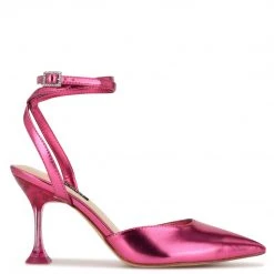 Nine West Harlowe Ankle Strap Pumps Color Pop