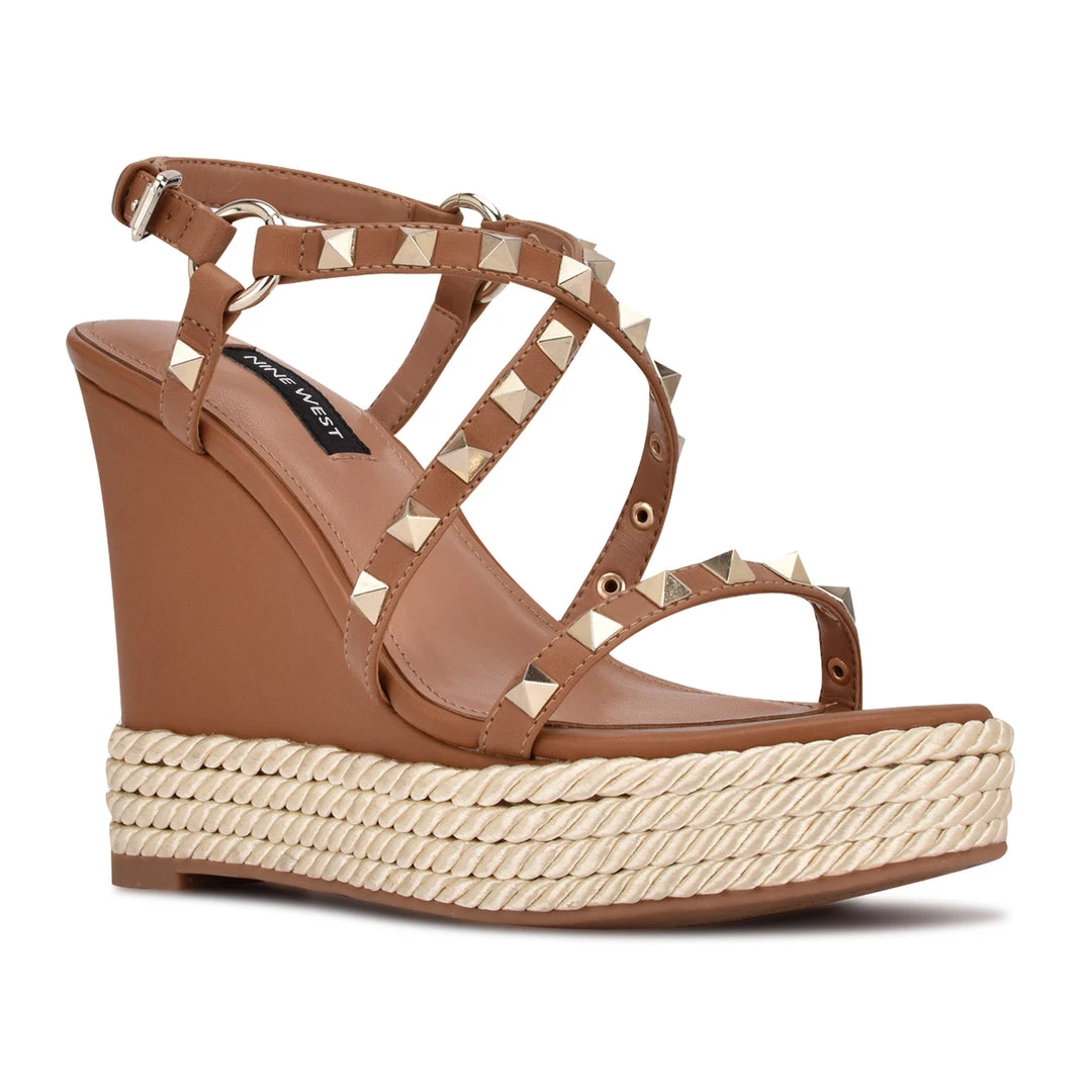 Nine West Harte Studded Espadrille Wedge Sandals Weave Got You Nine West Harte Studded Espadrille Wedge Sandals Weave Got You