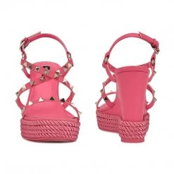 Nine West Harte Studded Espadrille Wedge Sandals