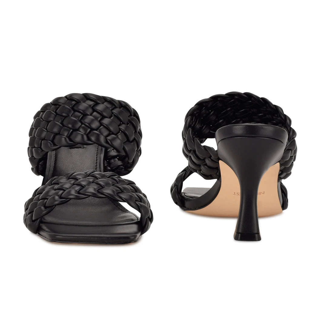 Nine West Hasnot Heeled Slide Sandals Weave Got You Nine West Hasnot Heeled Slide Sandals Weave Got You
