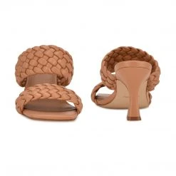 Nine West Weave Got You Hasnot Heeled Slide Sandals