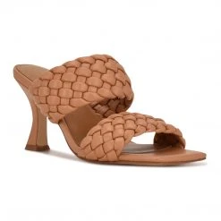Nine West Weave Got You Hasnot Heeled Slide Sandals
