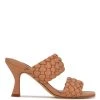Nine West Weave Got You Hasnot Heeled Slide Sandals