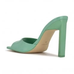 Nine West Y2K Revival Haveit Heeled Slide Sandals