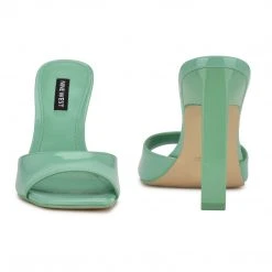 Nine West Y2K Revival Haveit Heeled Slide Sandals