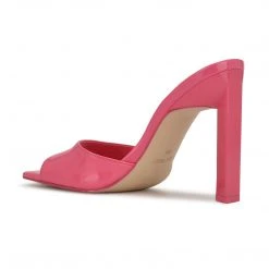 Nine West Haveit Heeled Slide Sandals Color Pop
