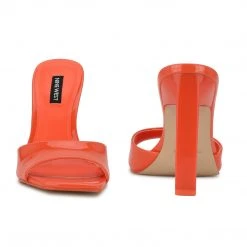 Nine West Haveit Heeled Slide Sandals