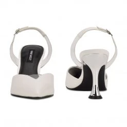 Nine West In The Clear Heat Pointy Toe Heeled Slingbacks