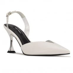 Nine West In The Clear Heat Pointy Toe Heeled Slingbacks
