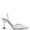 Nine West In The Clear Heat Pointy Toe Heeled Slingbacks
