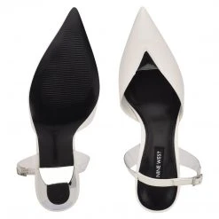 Nine West In The Clear Heat Pointy Toe Heeled Slingbacks