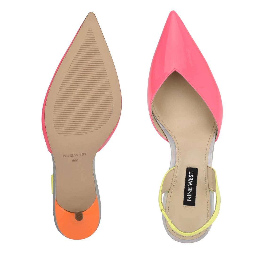 Nine West Hello Pointy Toe Heeled Slingbacks Nine West Hello Pointy Toe Heeled Slingbacks