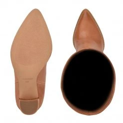 Nine West Hiya Wide Calf Heeled Boots Shoes