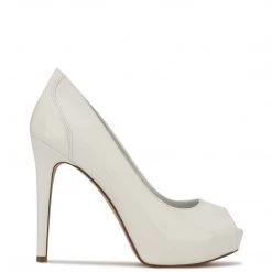 Nine West Hizzia Peep Toe Platform Pumps