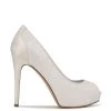 Nine West Hizzia Peep Toe Platform Pumps Bridal 1 Nine West Hizzia Peep Toe Platform Pumps Bridal