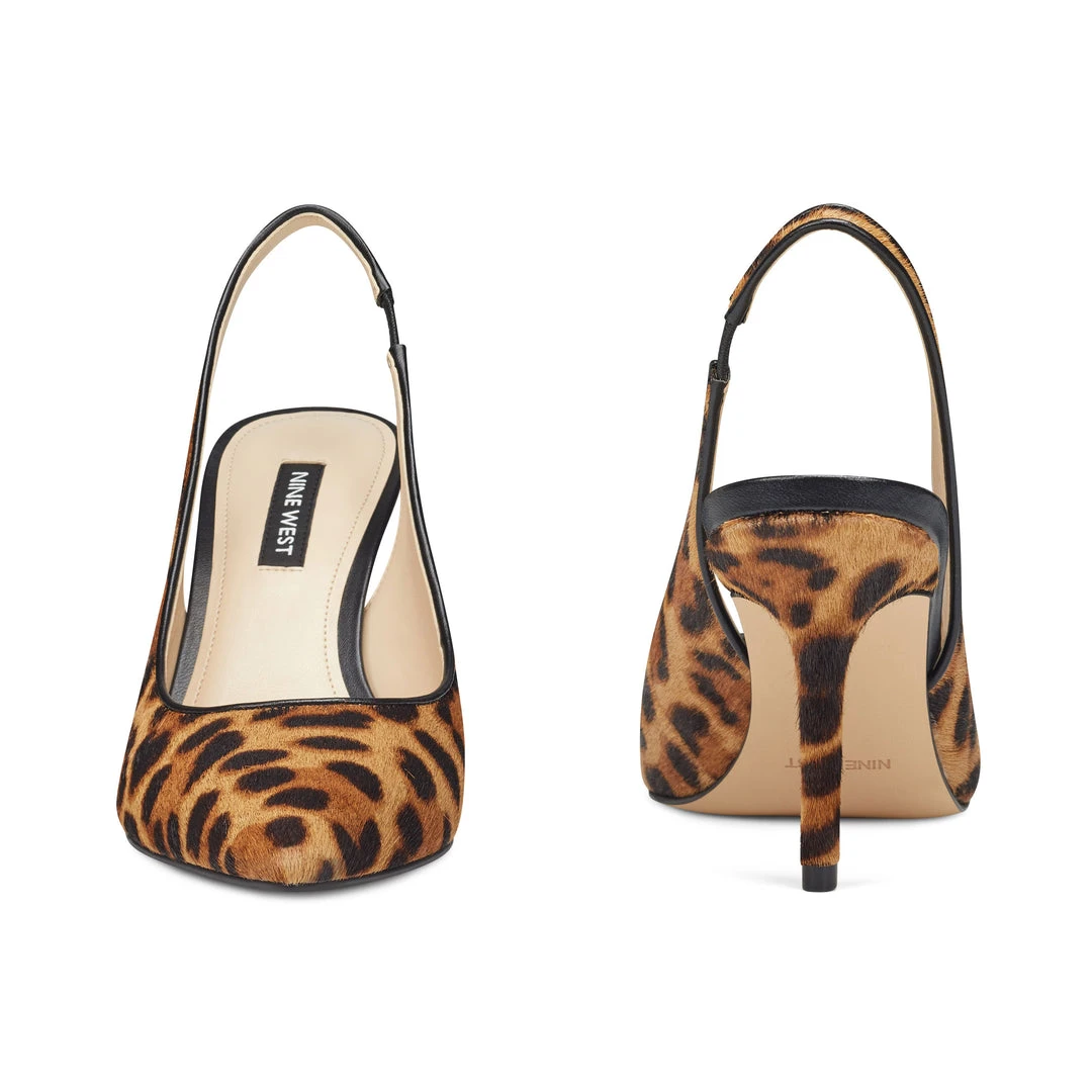 Nine West Holly Slingback Pumps Heels 7 Nine West Holly Slingback Pumps Heels