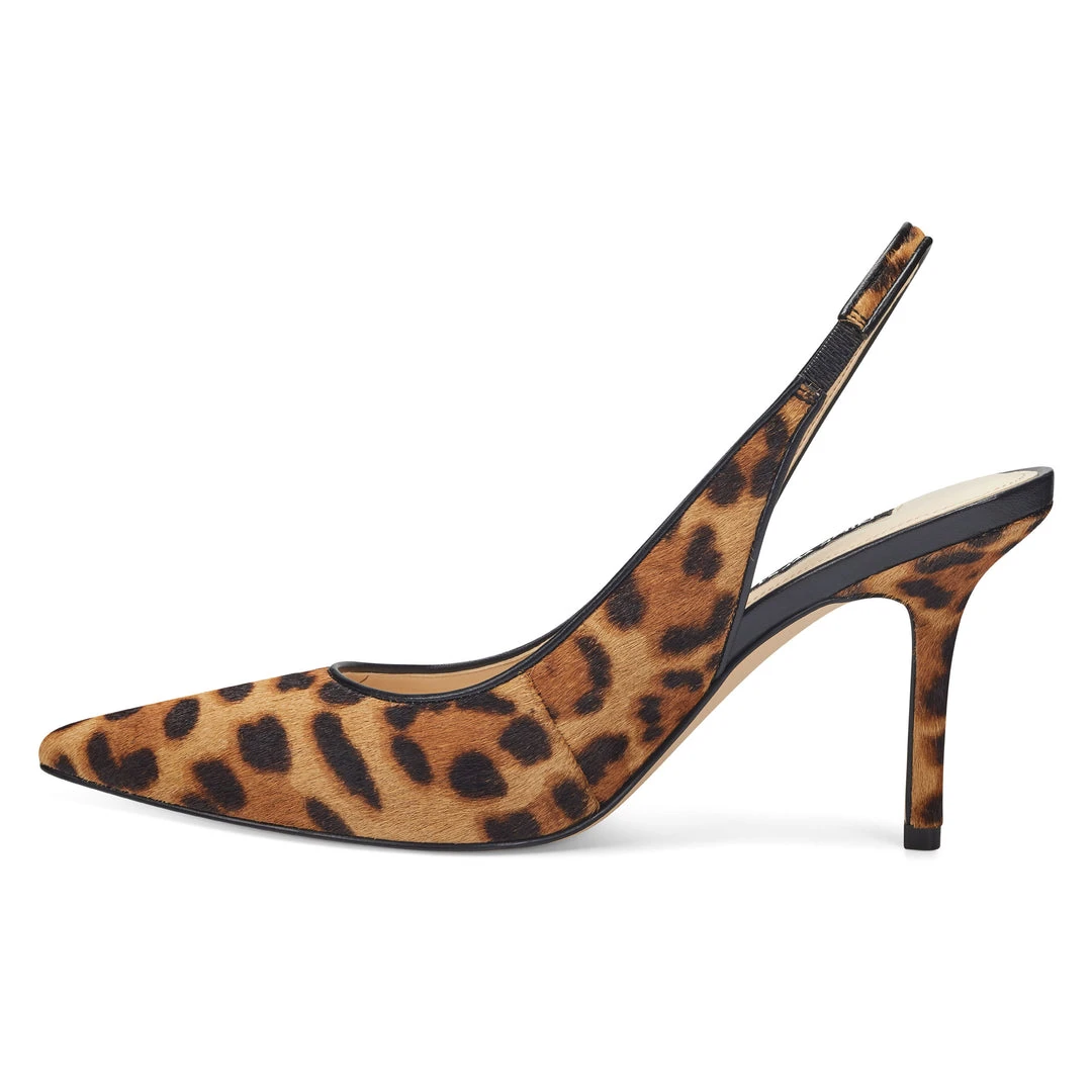 Nine West Holly Slingback Pumps Heels 6 Nine West Holly Slingback Pumps Heels