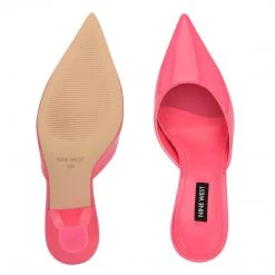 Nine West Hott Pointy Toe Mules Color Pop