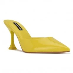Nine West Hott Pointy Toe Mules Color Pop