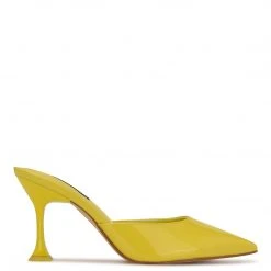 Nine West Hott Pointy Toe Mules Color Pop