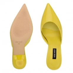 Nine West Hott Pointy Toe Mules Color Pop