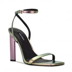 Nine West Y2K Revival Hotz Ankle Strap Sandals