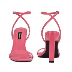 Nine West Hotz Ankle Strap Sandals Y2K Revival