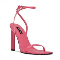 Nine West Hotz Ankle Strap Sandals Y2K Revival