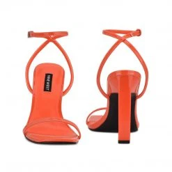 Nine West Hotz Ankle Strap Sandals Y2K Revival