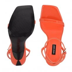 Nine West Hotz Ankle Strap Sandals Y2K Revival