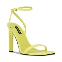 Nine West Hotz Ankle Strap Sandals Y2K Revival