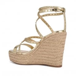 Nine West Weave Got You Hunda Espadrille Wedge Sandals