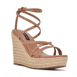 Nine West Hunda Espadrille Wedge Sandals