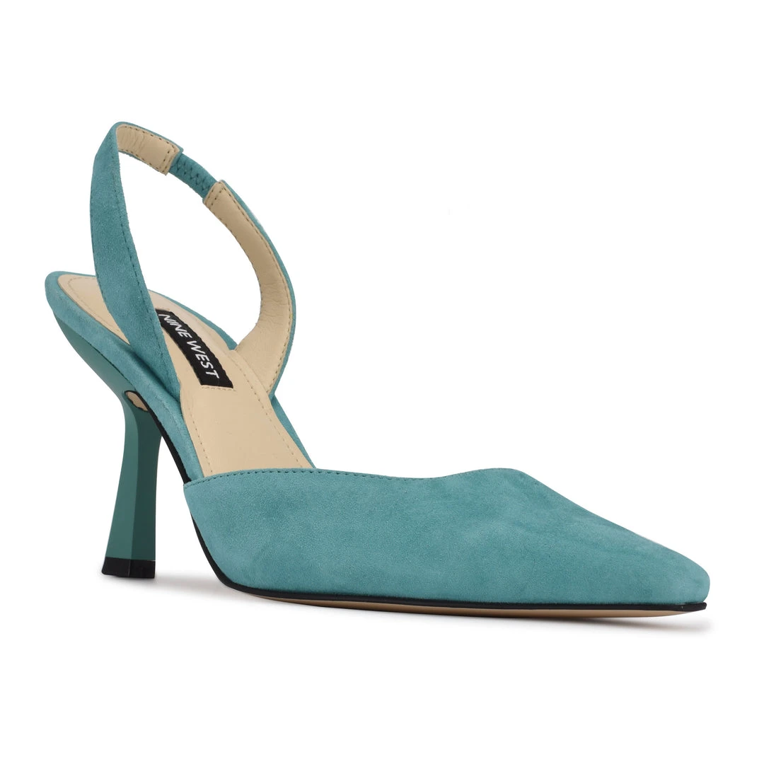 Nine West Hurry Snip Toe Heeled Slingbacks Nine West Hurry Snip Toe Heeled Slingbacks