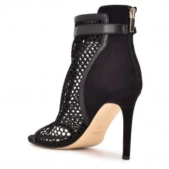 Nine West Ididit Mesh Peep Toe Booties