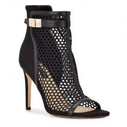 Nine West Ididit Mesh Peep Toe Booties