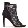 Nine West Ididit Mesh Peep Toe Booties 2 Nine West Ididit Mesh Peep Toe Booties